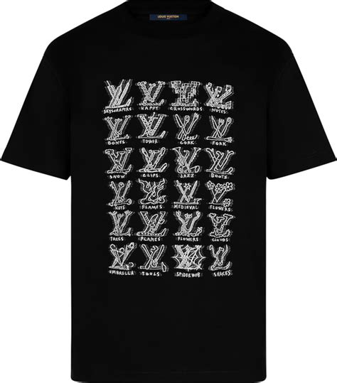 louis vuitton cartoon shirt